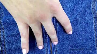 Sultry Brunette Model at an Audition Interview