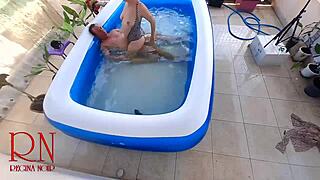 breeth pause underwater domination rough sex nudist regina noir swimming sucks and fucks in the swimming pool c1