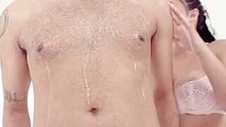 brunette majiik montana takes on serena santos in a hot, intense session of fucking