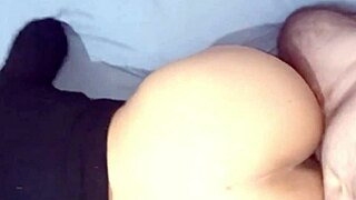 is doggy style fucking her juicy pussy making her squirt multiple times while she drains all my cum?