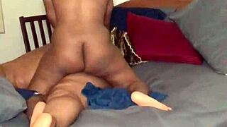 Freaky black lesbians lick and fuck in homemade compilation part 4