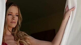 Petite Canadian milf blonde Olivia Preston undresses seductively, revealing her hot curves and soft body