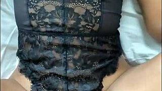 Beautiful Indian babe filmed on iPhone