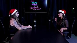 i demonstrate my blowjob skills, strip naked, and show off my beautiful tits