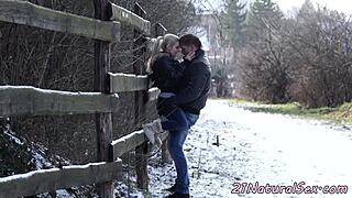 Pussyfucked Euro Beauty Loves Pleasing Cock