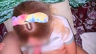 Estudiante Primeriza Chupándola Como Una Paleta A Su Profe De Matemáticas Después De La Escuela También Le Dio Su Panochita Tierna Al Profe En Sus Ojos Se Ve Que Le Gustaba La Verga