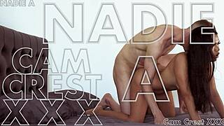 Cam Crest Cums on Nadie as Sweet Ass Free 😍