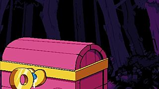 this cuphead style pixel hentai game features flipwitch in forbidden sex hex p5