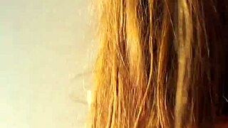 Redhead Seduction in Stockings High Heels Leather Lingerie Ends with Cumshot