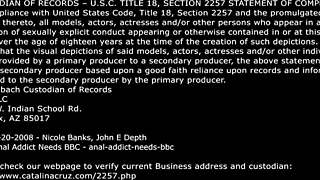 Down For Bbc Nicole Banks Big Booty Anal Sex Girl With Bbc