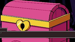 this cuphead style pixel hentai game features flipwitch in forbidden sex hex p5