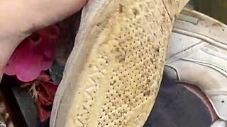 does this chubby latina give a nice ride in backstage homemade with armpit licking and farting?