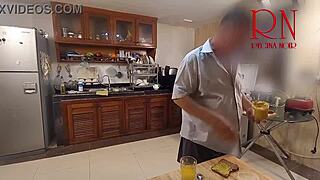 Morning chaos in kitchen comedy NSFW story S1