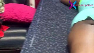 Hot Horny Ebony Slut Fucks Monster Cock After Fisting Her Asshole Please Watch Full Part On Red Sheer