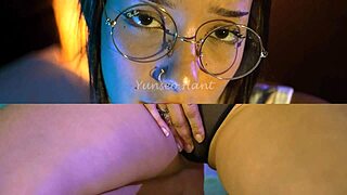 Young Latina reads erotic poetry