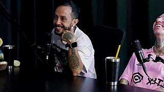 Bold Interview With Alice Vasconcelos In Sheer Red Lingerie During Porn Cast Brazil