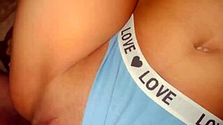 Real Couple Having Sex, Guy Licks Pussy and Tits Before Creampie