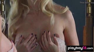 Can You Resist Shera Bechard's Big Boobed Sensual Striptease Session?