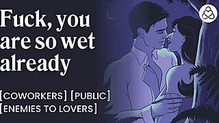 boss fucked hard by employee office enemies public hook up asmr erotic story