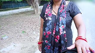 indian desi prostitute bhabhi negotiates a fuck deal on the road before getting pounded in doggystyle