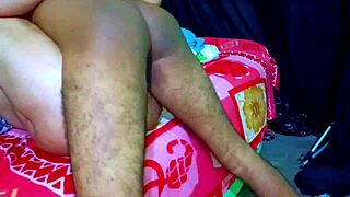 I discovered my desi indian stepsister on the bed and fucked her deeply and roughly