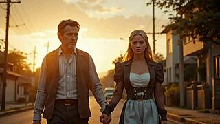 forbidden love story 50-year-old man falls for his young 18+ maid blond.