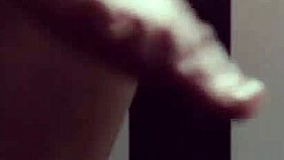 kinky hotties get cum on their feet