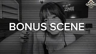 hot brazilian teen's perfect ass gapes in first anal scene with waifus juice