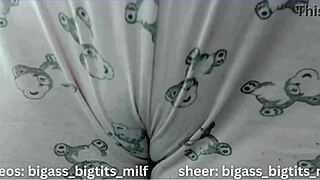 Colombian milf with big pussy lips shows camel toe while spreading legs wetly