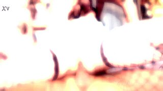 i fist bella grey and maya bee's asses first time