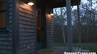 شيميل أحمر الشعر تمص زب بقوة في ثلاثي جامح