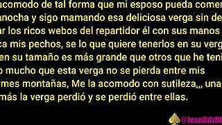 야, 우버 이츠 배달원이 날 뜨겁게 박아!