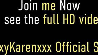 Vittu! Kuuma diva Karen Fisher saa pillunsa täytettyä Don Sudans siemennesteellä!