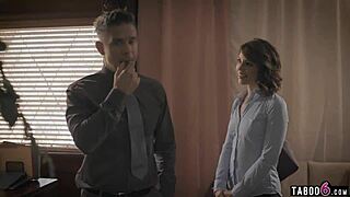 Professor Gets Sexy Teen Student Into Gaping Action