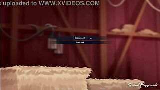 समरटाइम सागा: बस्टि स्टेपसिस्टर को काउसूट में क्यूकंबर से फक