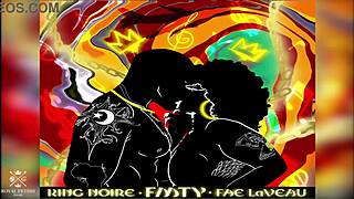 človek, ne morem opisati te norosti v Fmty Fly Me to You s King Noire in Fae Laveau, to je divja XXX akcija!