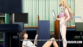 هل تساءلت كيف تغوي الفتيات في شركة رسوم متحركة إيروتيكية المتدرب الذكر؟