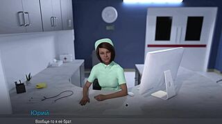 College Bound gameplay with tattooed whore riding hard