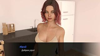 Vay, Büyük Göğüslü Sarışın Anne Seksi İç Çamaşırıyla Fetiş Oyunu! 😍