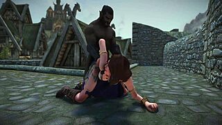 Вау, темные желания Изольды в Skyrim 3D ролевом сексе раскрываются в части 1