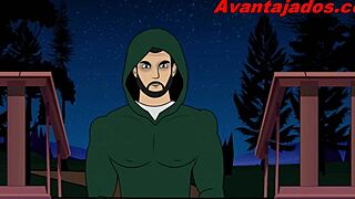 Анимешные геи-извращенцы устраивают дикий экшн в лесу