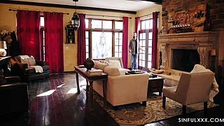 Vau! Leksi Lor i Kvinton Džejms žestoko jebu pičku posle tarota za SinfulXXX