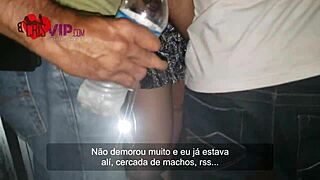 와, 결혼한 크리스티나 알메이다가 영화관에서 열 명 넘는 낯선 자들에게 박혔다!