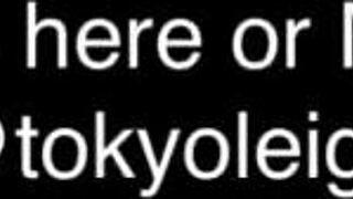 hei, paksu aasialainen Tokyo Leigh, erotettu seksikkäästä asusta Ryan Connerin ja 9inen kanssa