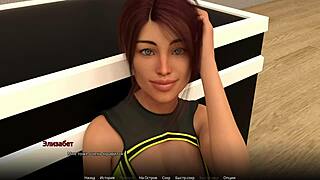 와! 이 창녀가 공공장소에서 거대한 자지에 박히네!