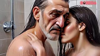 Hei, er du klar til å se uskyldige Mia suge step-papas store kuk første gang?