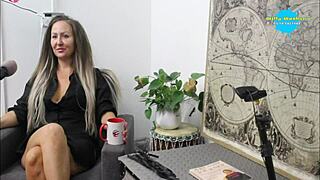 Rå interview med liderlig pornostjerne ucensureret