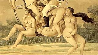 Винтажные эротические рисунки возвращают горячие ретро вибрации