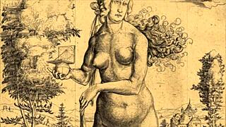 ヴィンテージのエロティックなイラストレーション、官能的な魅力