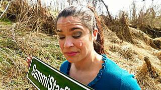 Public cumwalk turns into a messy facial shame stroll